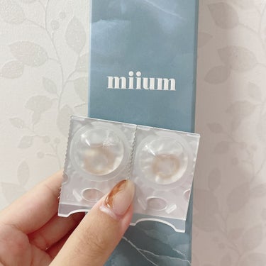 miium 1month/miium/１ヶ月（１MONTH）カラコンを使ったクチコミ（1枚目）