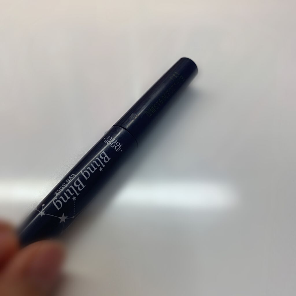 キラキラ アイシャドウ PK003/ETUDE/スティックアイシャドウを使ったクチコミ（2枚目）