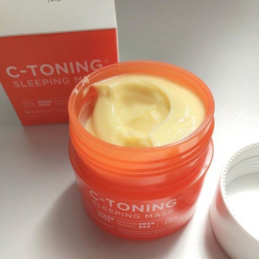 C-TONING SLEEPING MASK  /Nightingale(ナイチンゲール)/フェイスクリームを使ったクチコミ（2枚目）