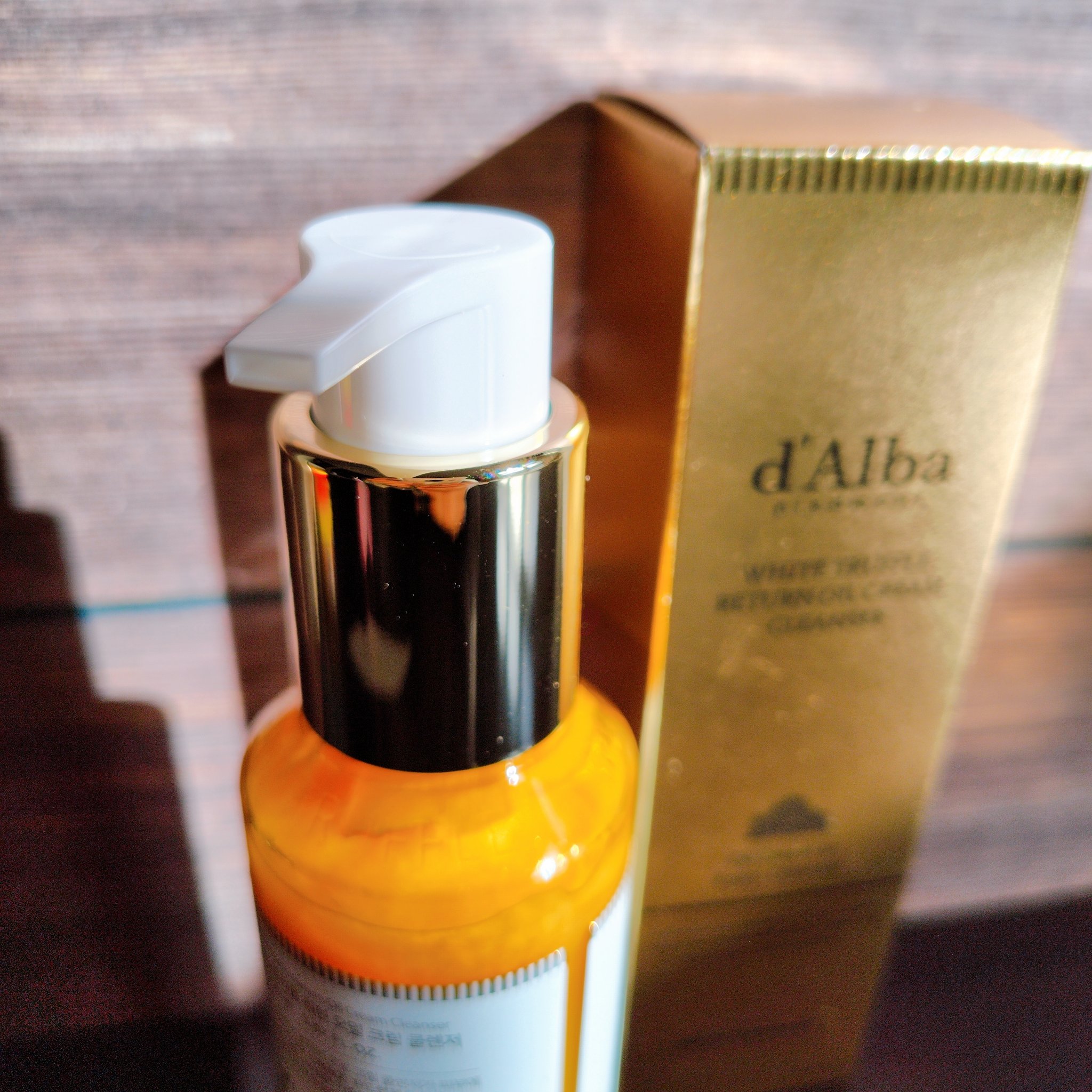 ホワイトトリュフリターンオイルクリームクレンザー/ダルバ/クレンジングを使ったクチコミ（3枚目）