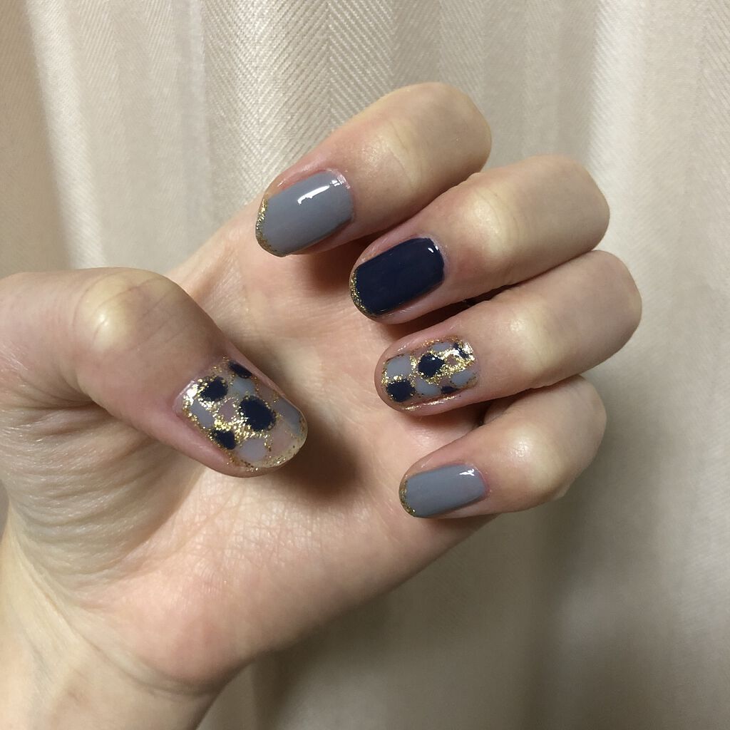 ネイル エナメル 細筆タイプ/ちふれ/マニキュアを使ったクチコミ（2枚目）