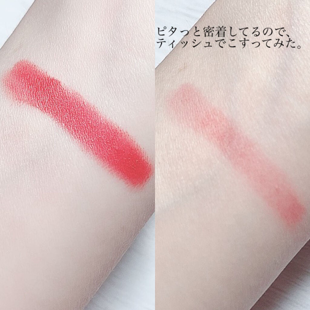 クリーミー ティント カラーバーム シフォン/Mamonde/リップティントを使ったクチコミ(3枚目)