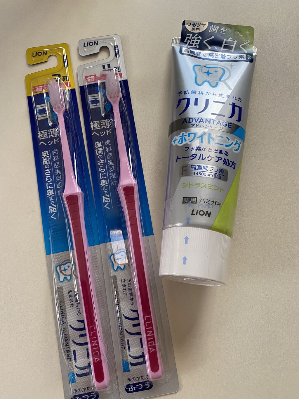 アドバンテージハブラシ コンパクト/クリニカ/歯ブラシを使ったクチコミ（1枚目）