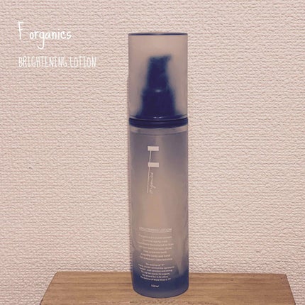 ブライトニングローション/F organics(エッフェ オーガニック)/化粧水を使ったクチコミ(1枚目)