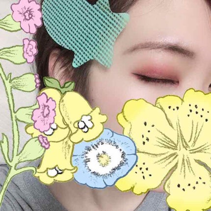 UR GLAM BLOOMING EYE COLOR PALETTE/U R GLAM/アイシャドウパレットを使ったクチコミ(3枚目)