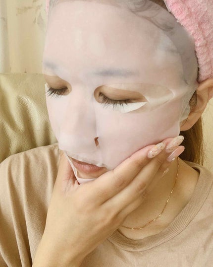 シリコーン潤マスク 3D/DAISO/その他スキンケアグッズを使ったクチコミ(4枚目)