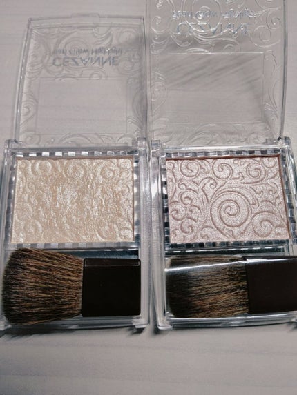 パールグロウハイライト/CEZANNE/パウダーハイライトを使ったクチコミ(2枚目)