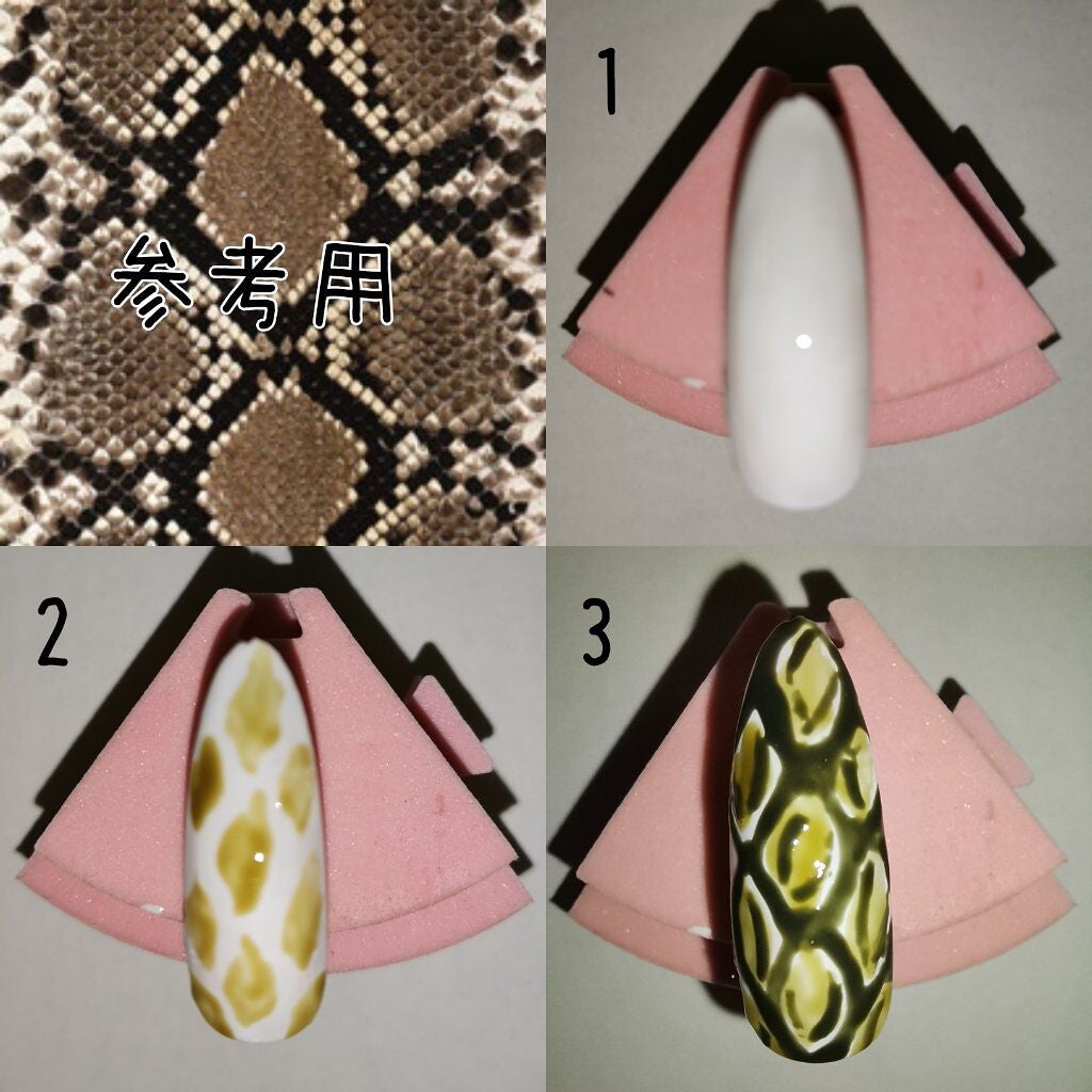 ネイル工房白パケカラージェル/ネイル工房/ジェルネイルを使ったクチコミ(2枚目)