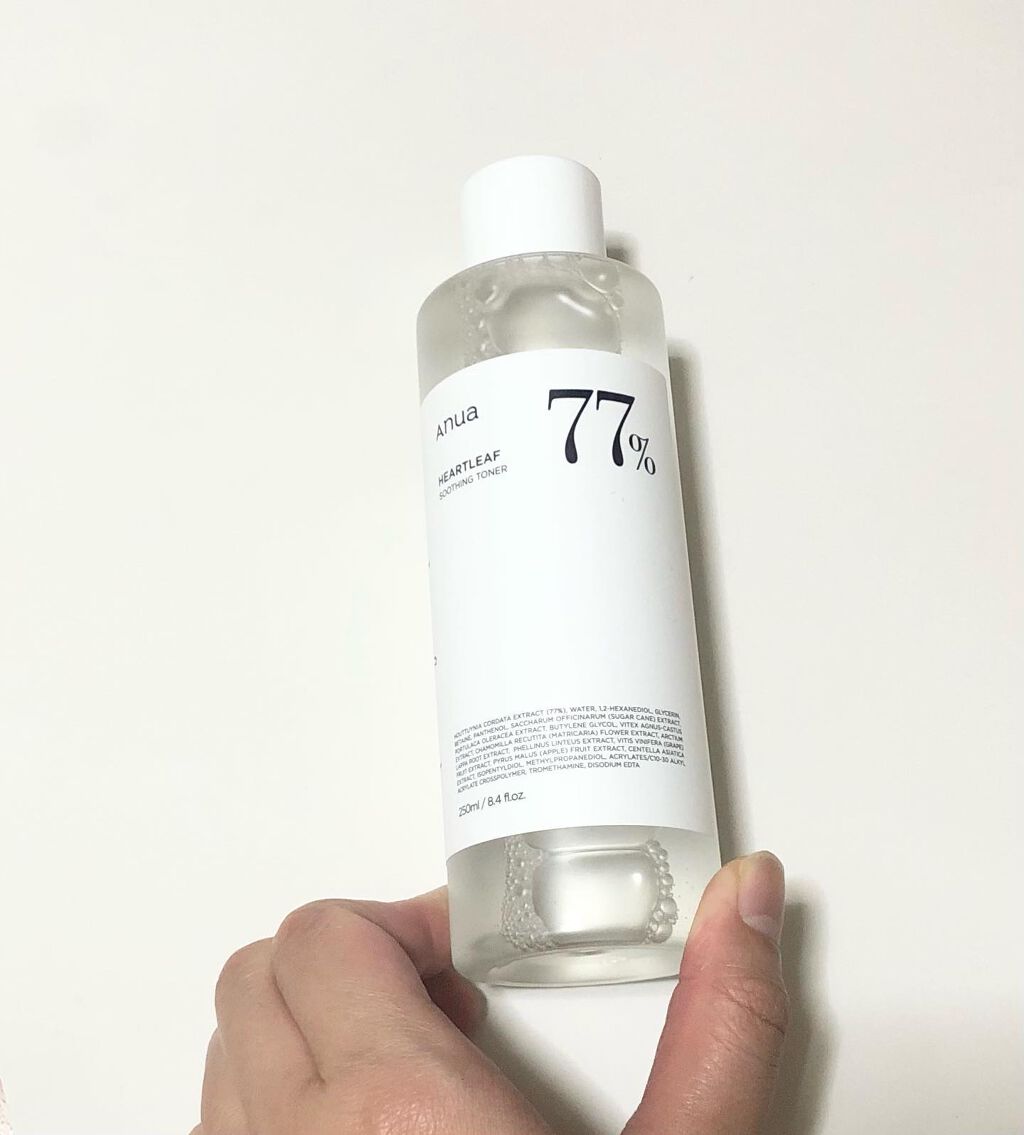 ドクダミ 77 スージングトナー/Anua/化粧水を使ったクチコミ（1枚目）
