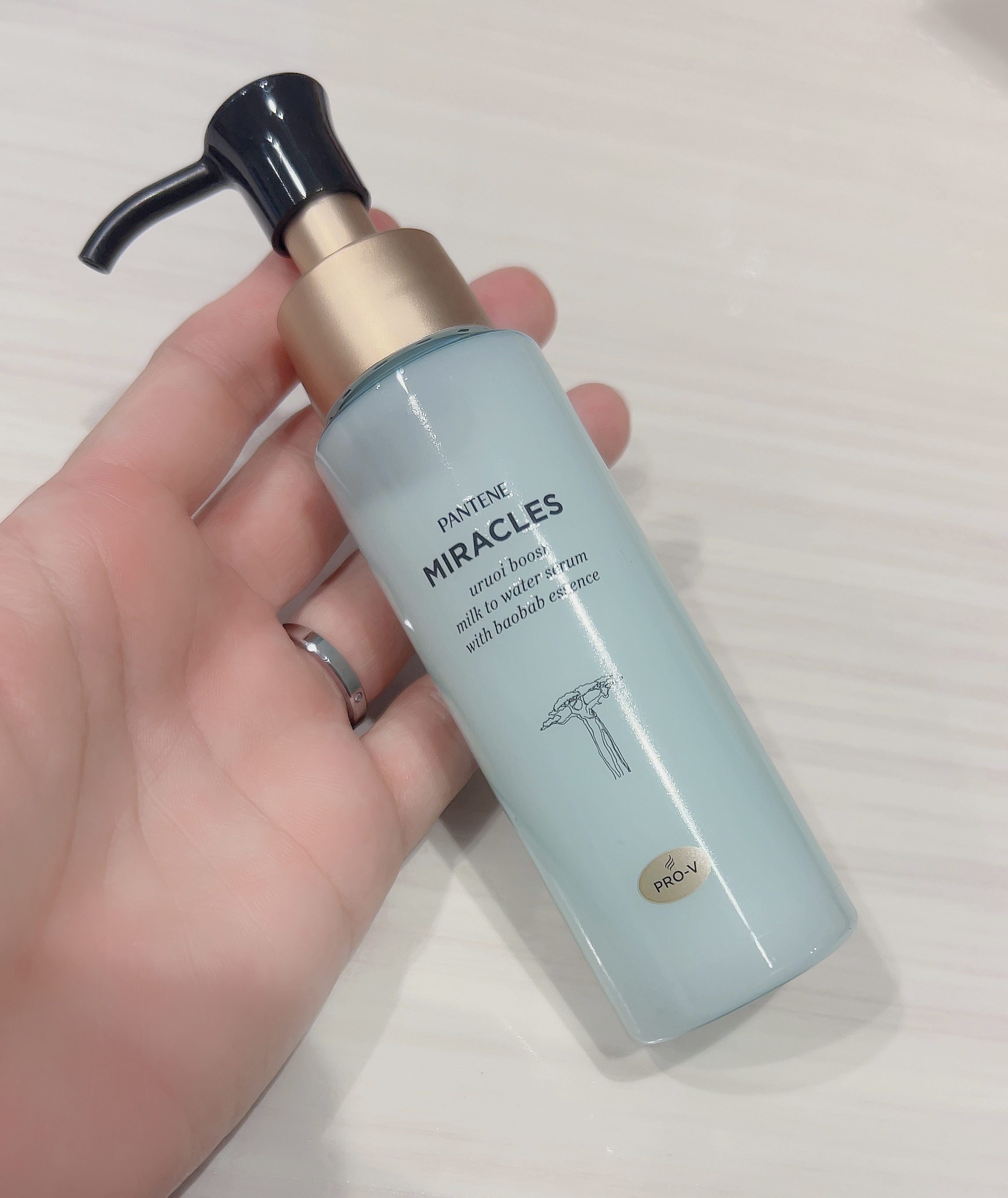 パンテーン ミラクルズ うるおいブーストミルクウォーターセラムのクチコミ「パンテーン


ミラクルズ うるおいブースト 洗い流さないトリートメント


・サルフェート無.....」（2枚目）