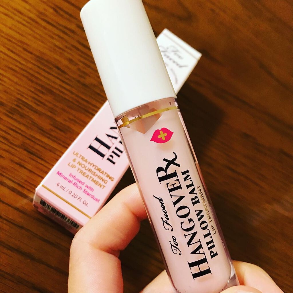 ~トゥー フェイスド ハングオーバー~ ピロー バーム リップ トリートメント/Too Faced/リップ美容液を使ったクチコミ(1枚目)