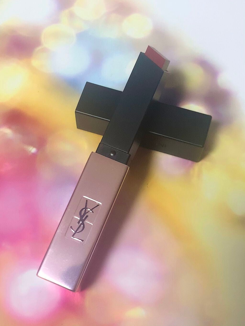 ルージュ ピュールクチュール ザ スリム グロウマット/YVES SAINT LAURENT BEAUTE/口紅を使ったクチコミ(2枚目)