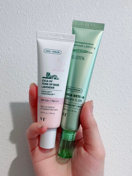 CICA UVトーンアップベース/VT/化粧下地を使ったクチコミ(2枚目)