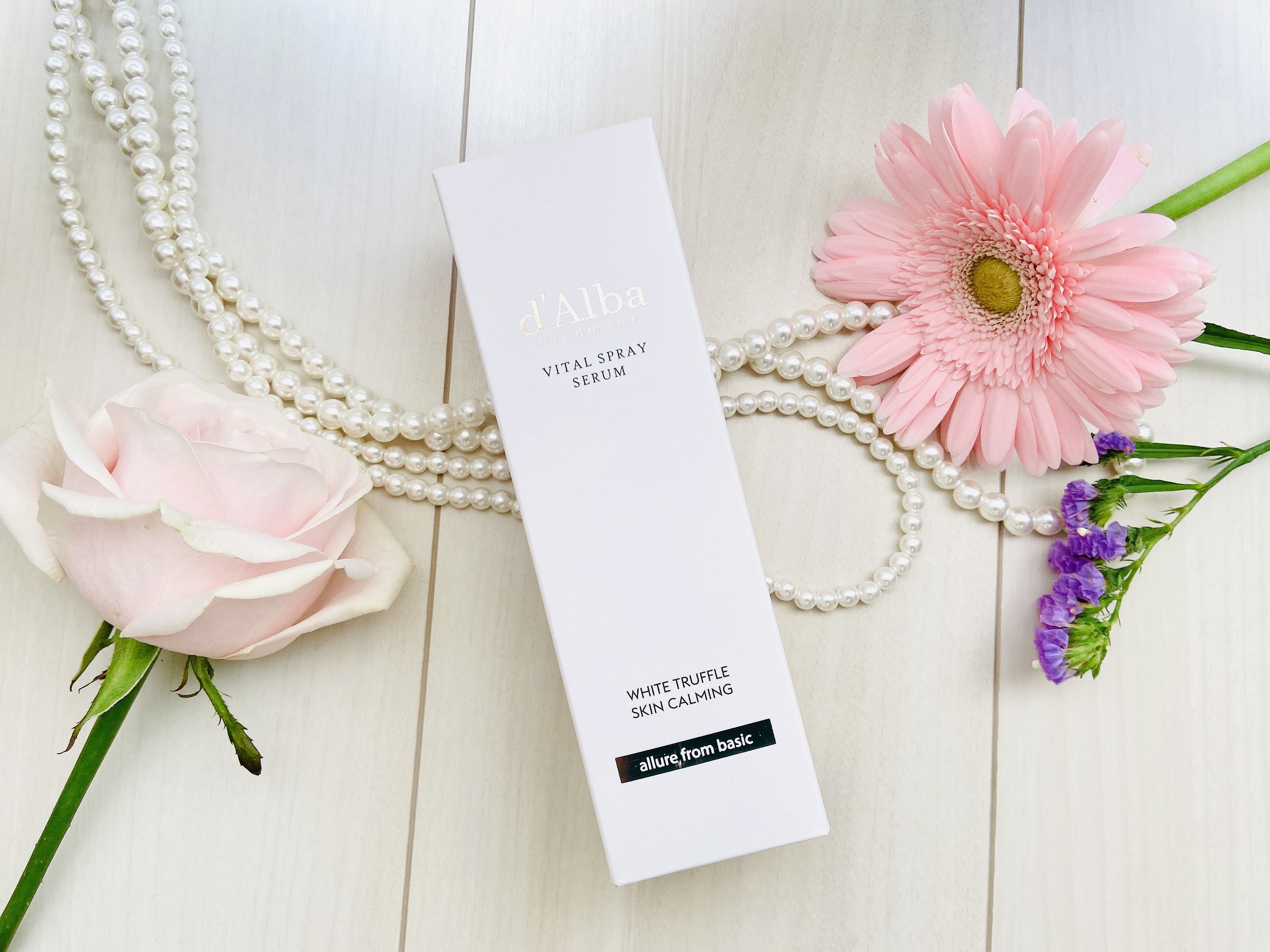 ダルバ ホワイトトリュフバイタルスプレーセラム/ダルバ/ミスト状化粧水を使ったクチコミ（2枚目）