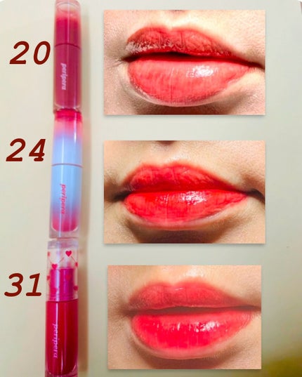 インク ムード グロイ ティント/PERIPERA/リップティントを使ったクチコミ(4枚目)