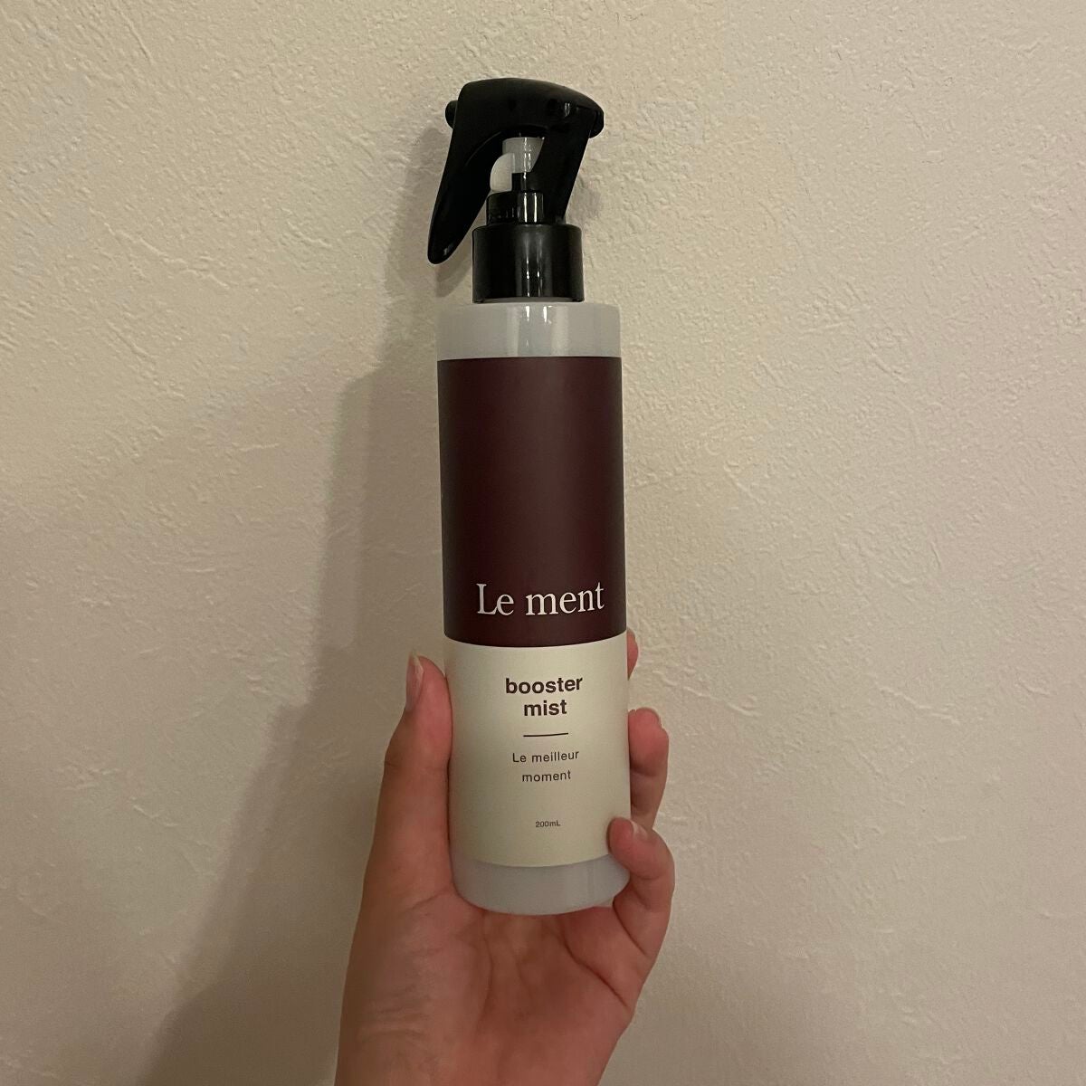 ブースターミスト/Le ment/アウトバストリートメントを使ったクチコミ(1枚目)