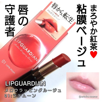 メロウラッピングルージュ/LIPGUARDIAN/口紅を使ったクチコミ(1枚目)