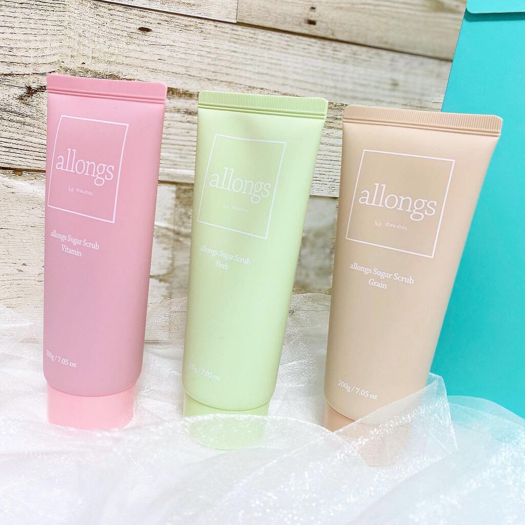 シュガースクラブ グレイン/アロング/ボディスクラブを使ったクチコミ(4枚目)