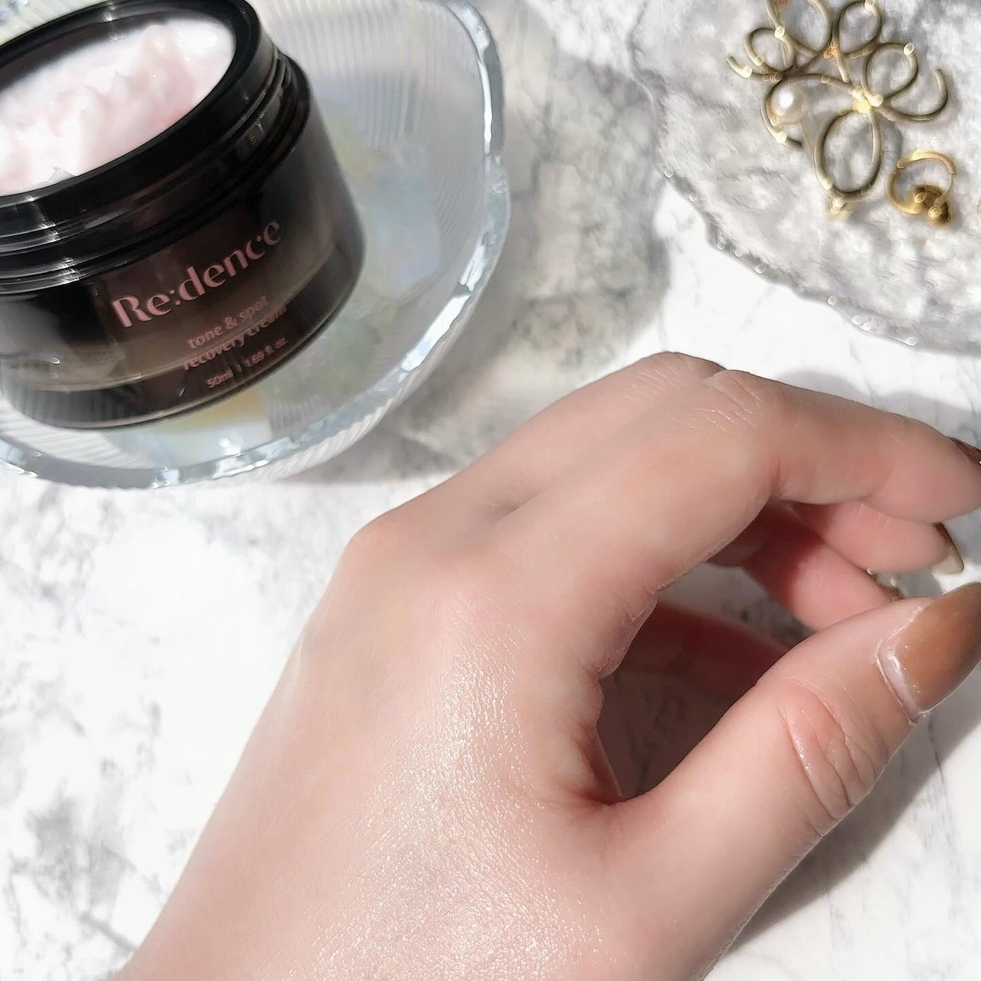 リデンス チェリートーン&スポットリカバリークリーム/redence/フェイスクリームを使ったクチコミ(5枚目)