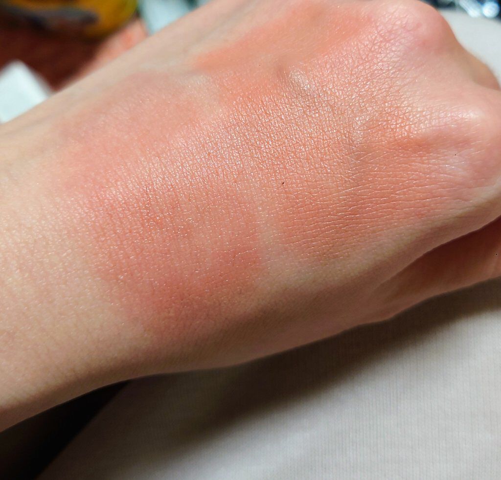 ソフトクリームチーク/AMUSE/リキッドチークを使ったクチコミ（2枚目）