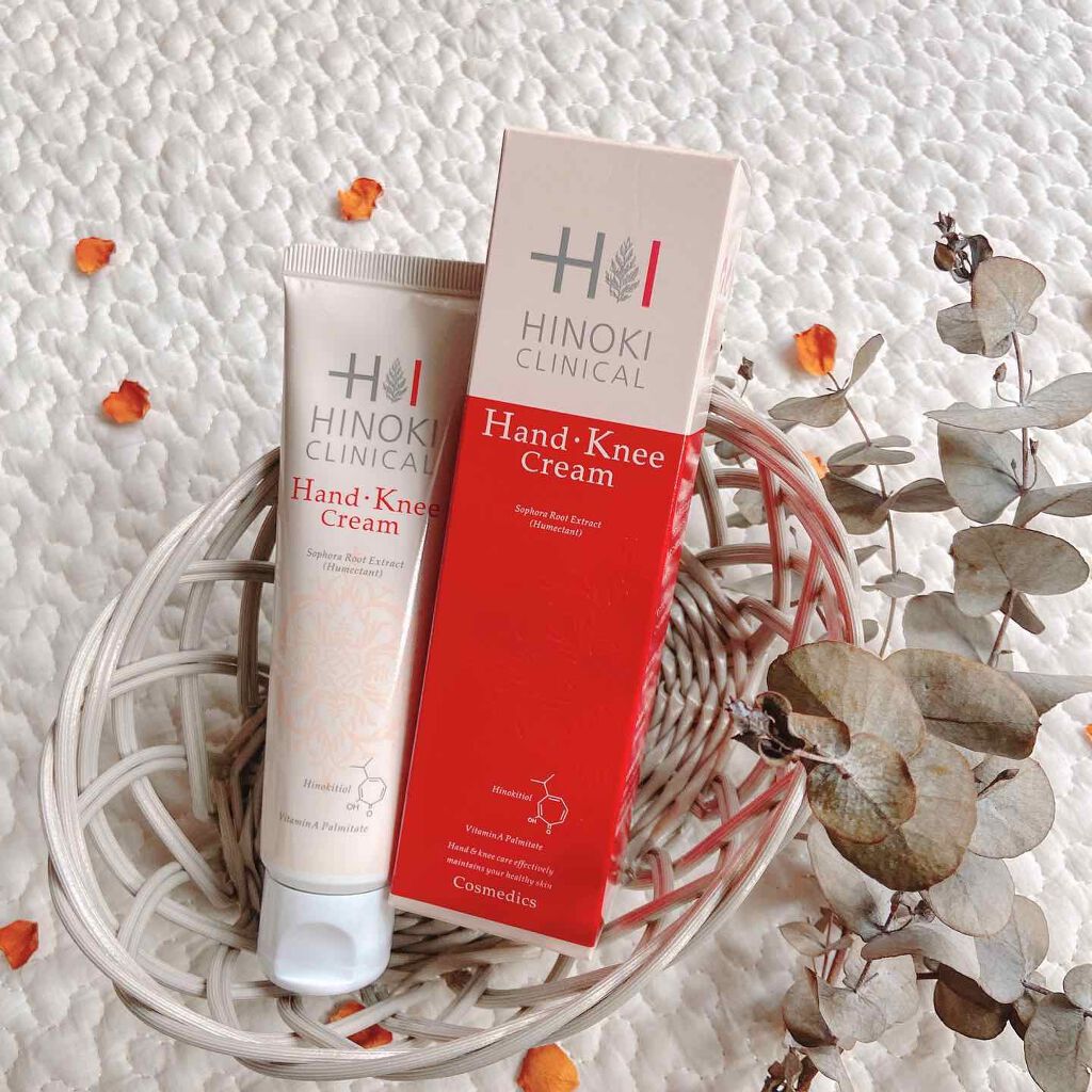 ヒノキハンド・ニークリーム/ヒノキ肌粧品/ハンドクリームを使ったクチコミ(1枚目)