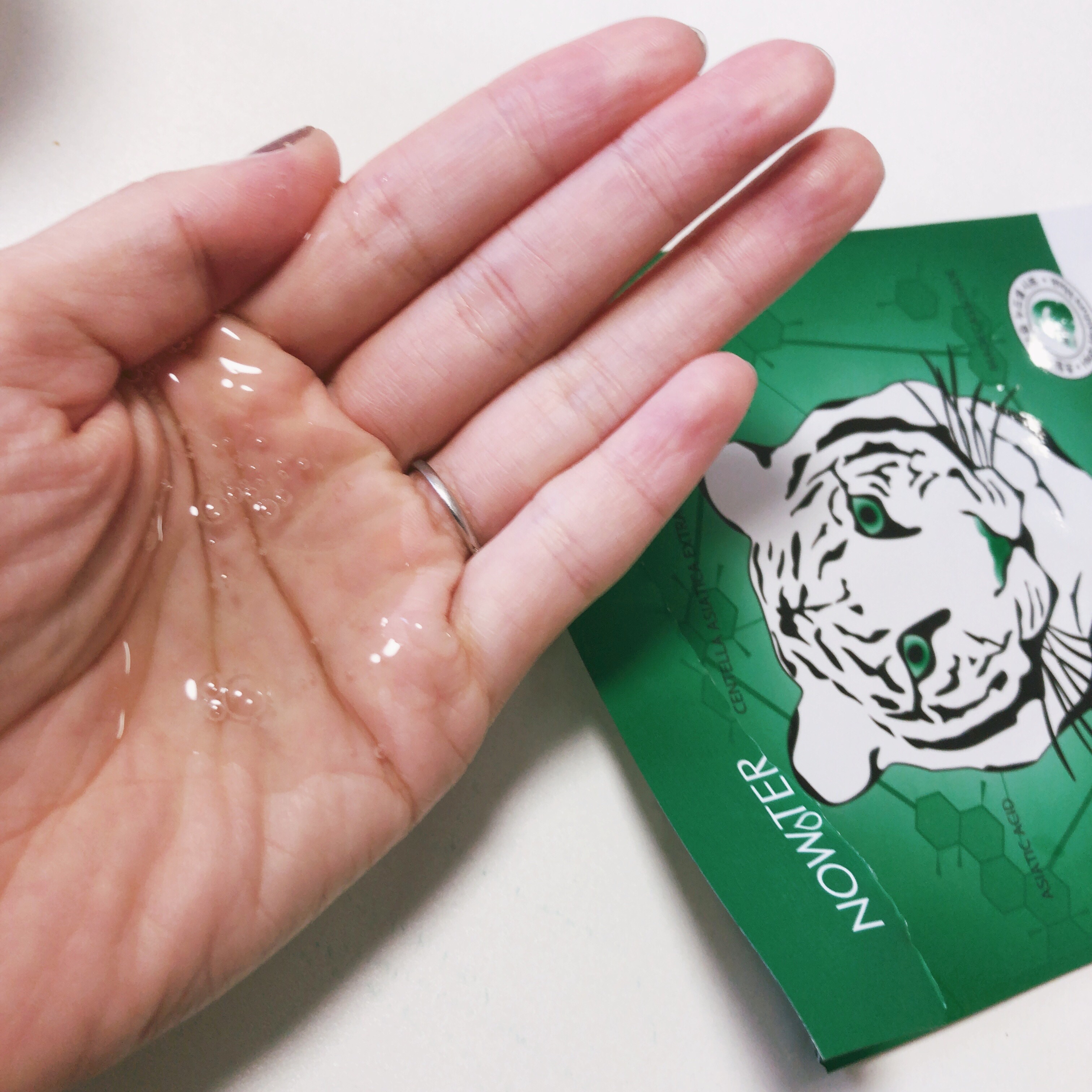 ビタタイガーマスク/NOWATER/シートマスク・パックを使ったクチコミ（3枚目）