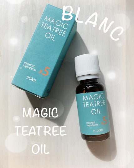 マジックティーツリーオイル/ブラン/フェイスオイルを使ったクチコミ(1枚目)