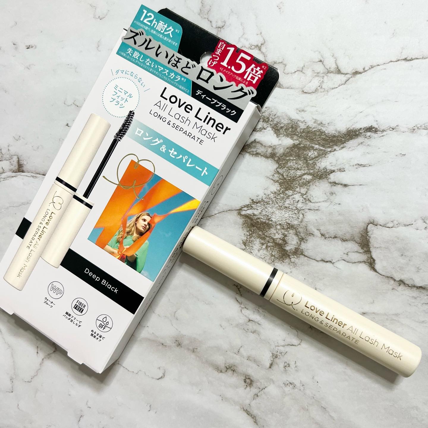 ラブ・ライナー オールラッシュマスク ブラック/ラブ・ライナー/マスカラを使ったクチコミ（1枚目）