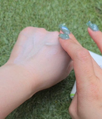 グリーンマイルドアップサンプラス/Dr.G/日焼け止めクリームを使ったクチコミ(2枚目)