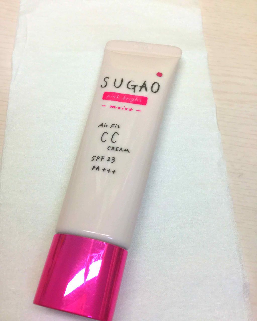 AirFitCCクリーム ピンクブライト/SUGAO®/CCクリームを使ったクチコミ（1枚目）