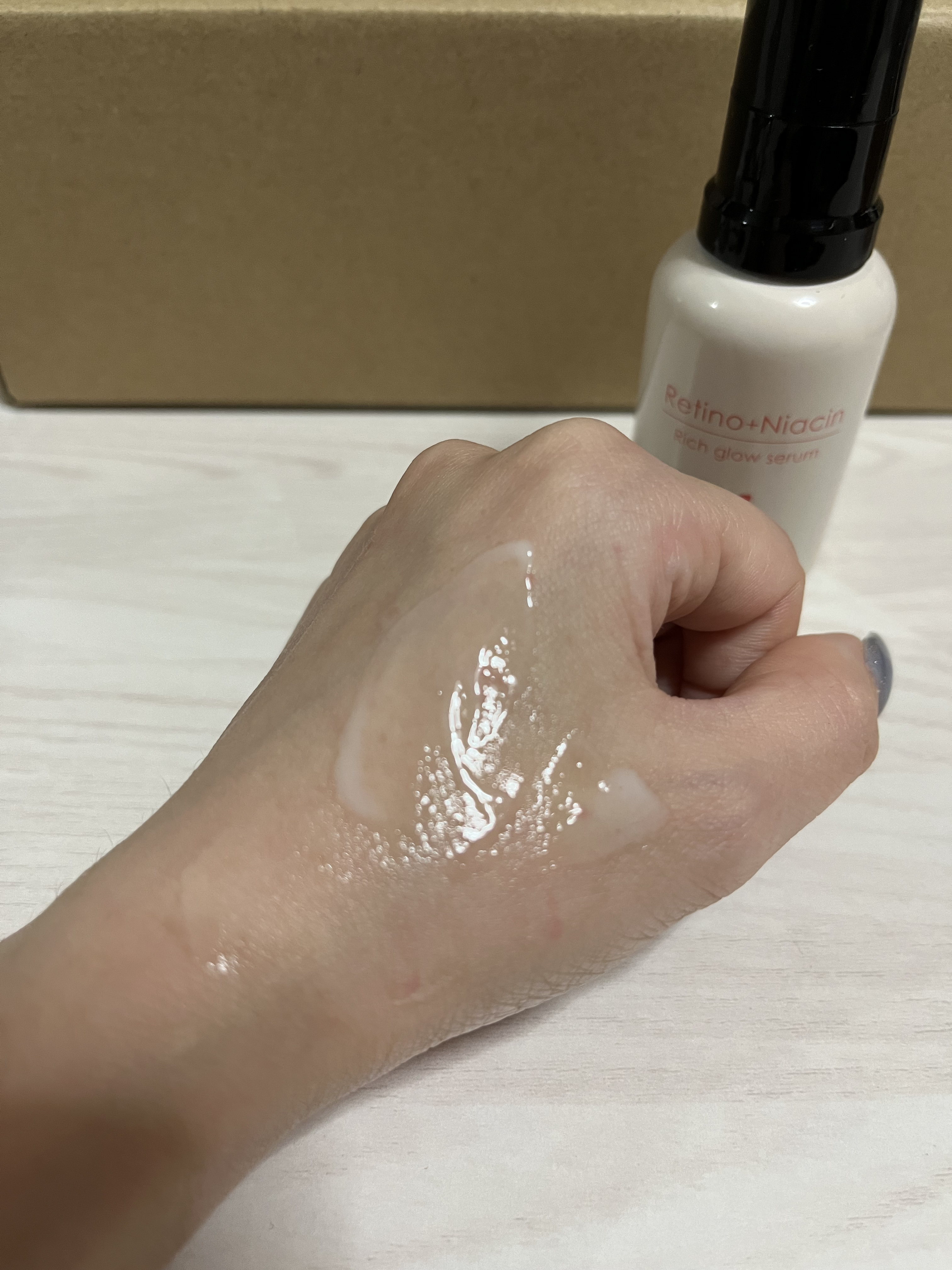 リッチグロウセラム/My AMULET/美容液を使ったクチコミ（3枚目）