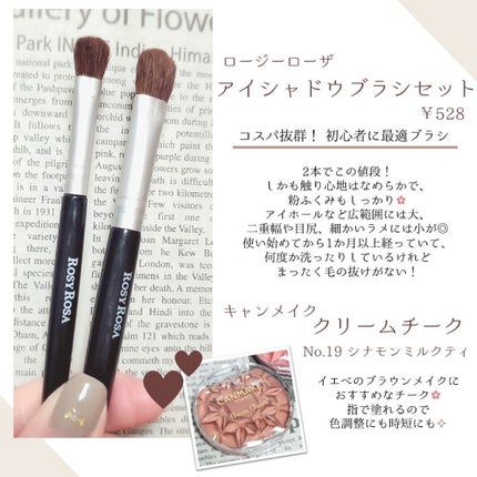 クリームチーク/キャンメイク/ジェル・クリームチークを使ったクチコミ(4枚目)