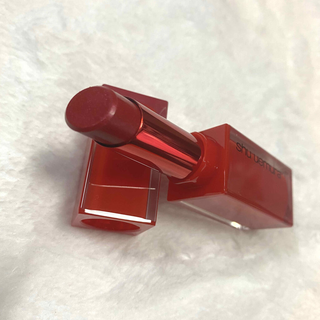 ルージュ アンリミテッド ラッカーシャイン/shu uemura/口紅を使ったクチコミ（1枚目）