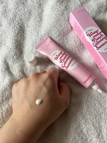 ウォーターメロン パンチ カミング サンスクリーン / スイカサンクリーム / SPF 50+ PA++++  /ビューランチ/日焼け止めクリームを使ったクチコミ(2枚目)
