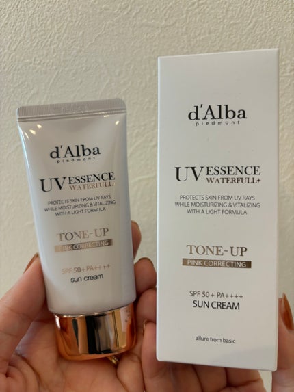 ウォータフルトーンアップサンクリーム/ダルバ/日焼け止めクリームを使ったクチコミ(4枚目)