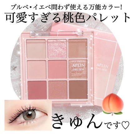 ワンピックアイシャドウパレット/APLIN/アイシャドウパレットを使ったクチコミ(1枚目)