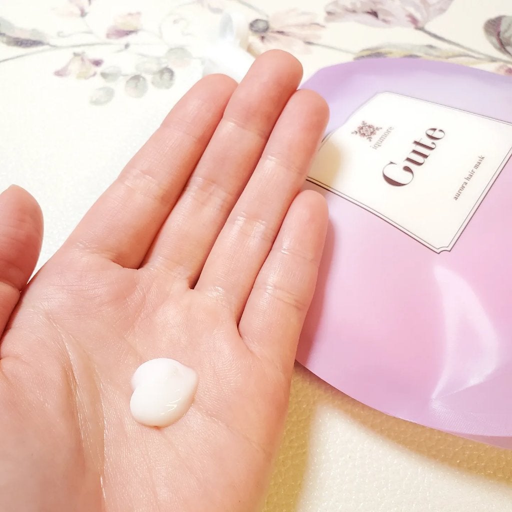 イクモアキュートオーロラヘアマスク/iqumore/ヘアマスク・ヘアパックを使ったクチコミ(3枚目)