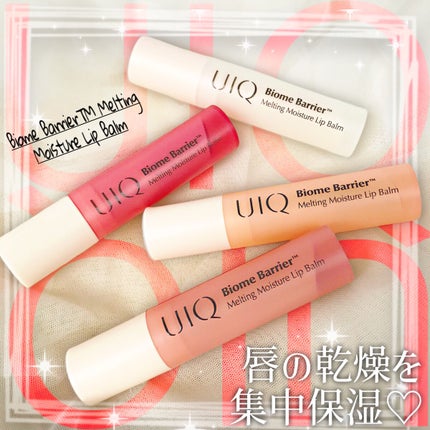 バイオームバリアメルティングモイスチャーリップバーム/UIQ/リップバームを使ったクチコミ(1枚目)