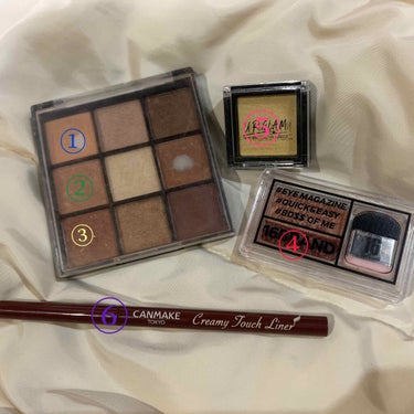 UR GLAM　POWDER EYESHADOW バーガンディ〈パール〉/U R GLAM/シングルアイシャドウを使ったクチコミ（3枚目）