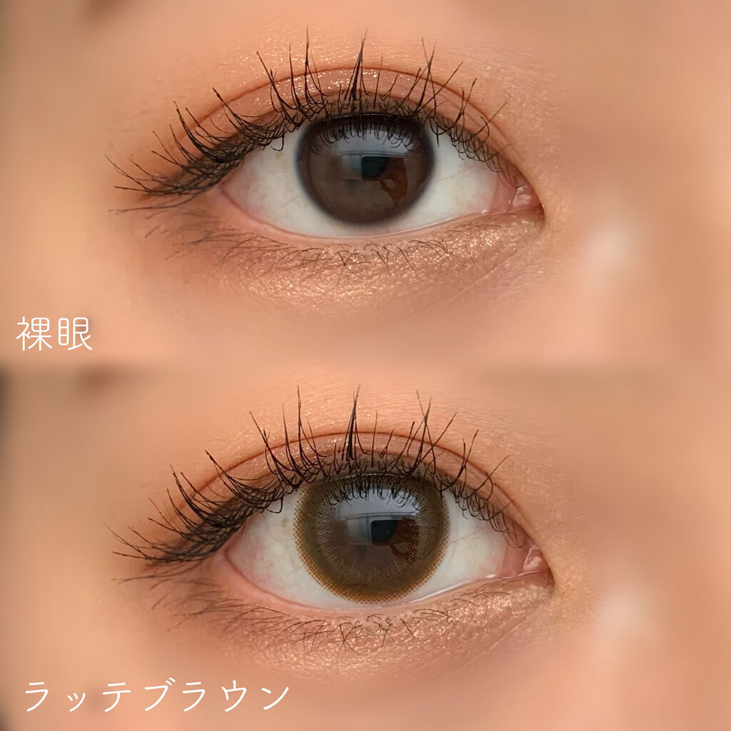 リッチアン　ラッテブラウン/ANN365LENS/カラーコンタクトレンズを使ったクチコミ（2枚目）