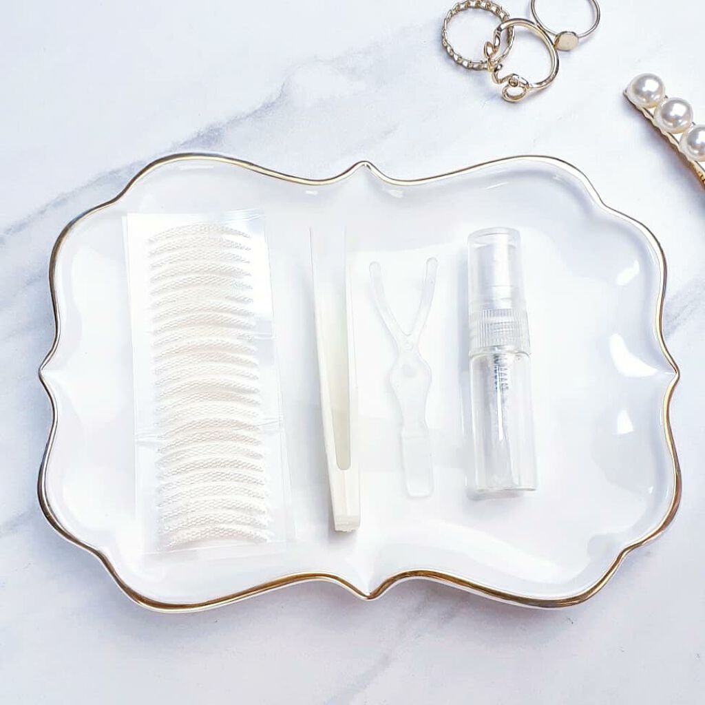 ふたえメッシュテープ/Eye Catching  Beauty/二重まぶた用アイテムを使ったクチコミ（3枚目）