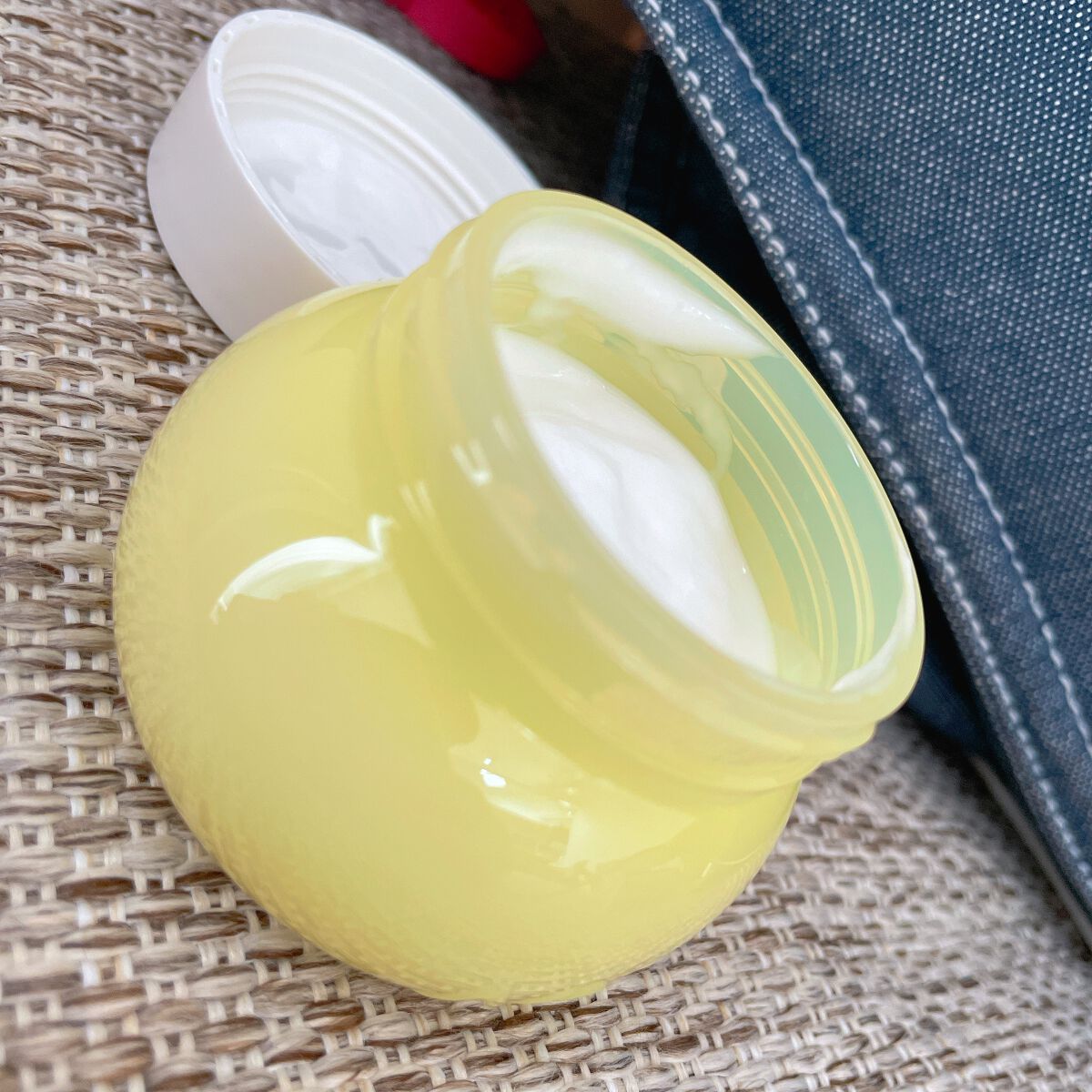 半熟ジュレクリーム/NUAN/フェイスクリームを使ったクチコミ(1枚目)