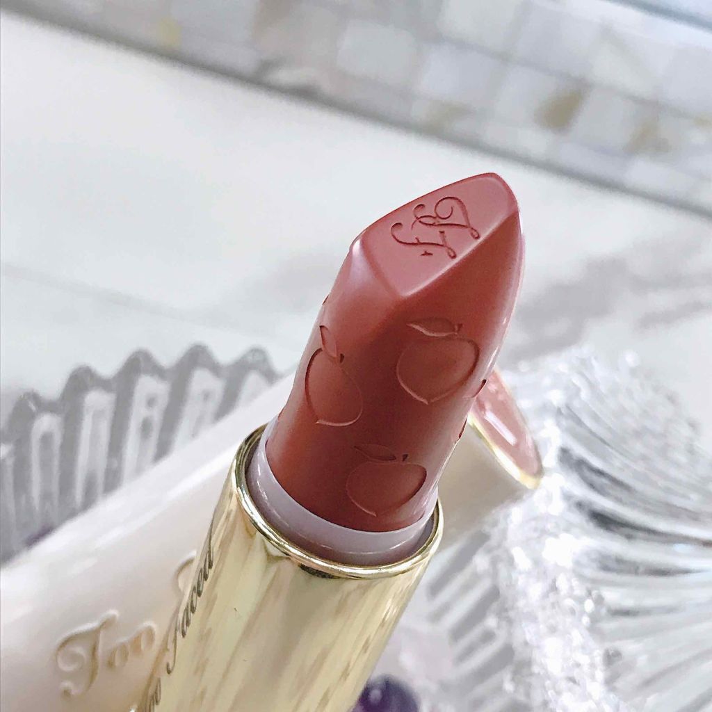 ジューシー マット ロングウェア リップスティック/Too Faced/口紅を使ったクチコミ(2枚目)