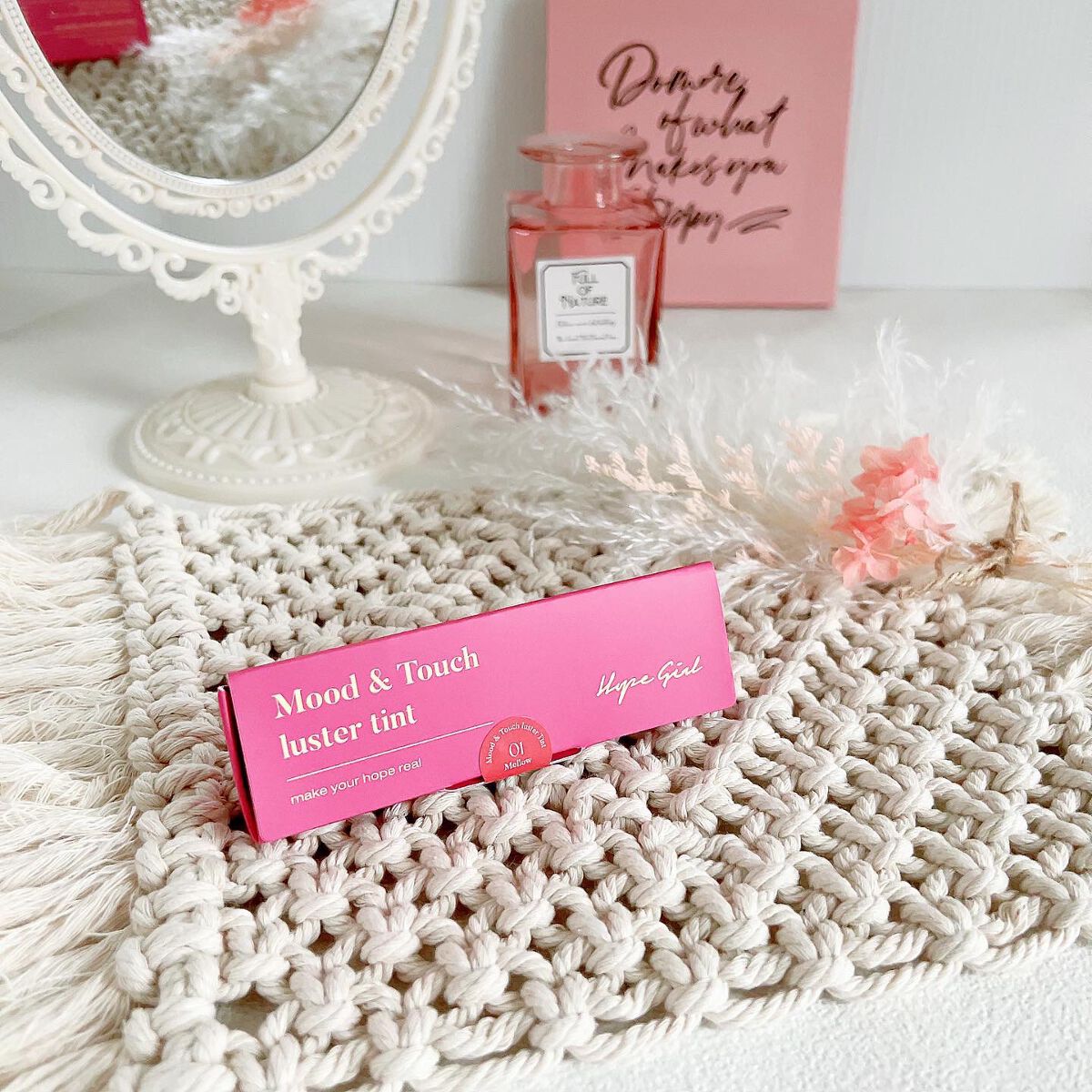 ムードアンドタッチラスターティント/Hope Girl/リップティントを使ったクチコミ（1枚目）