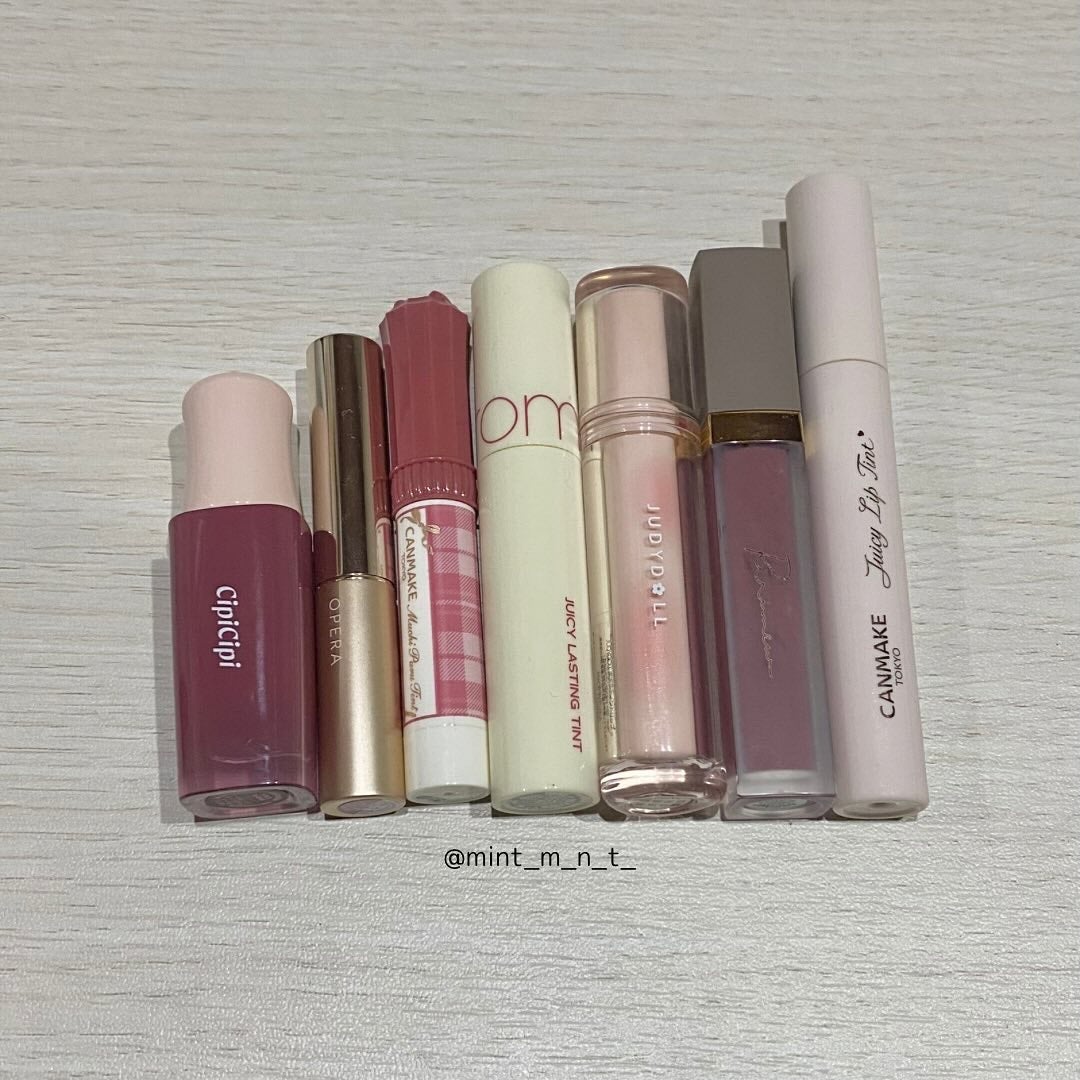 ジューシーラスティングティント/rom&nd/リップティントを使ったクチコミ(1枚目)