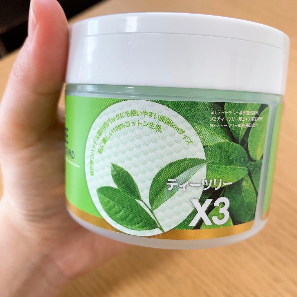 ティーツリーカーミングエッセンスパッド/MEDIHEAL/トナーパッドを使ったクチコミ(7枚目)