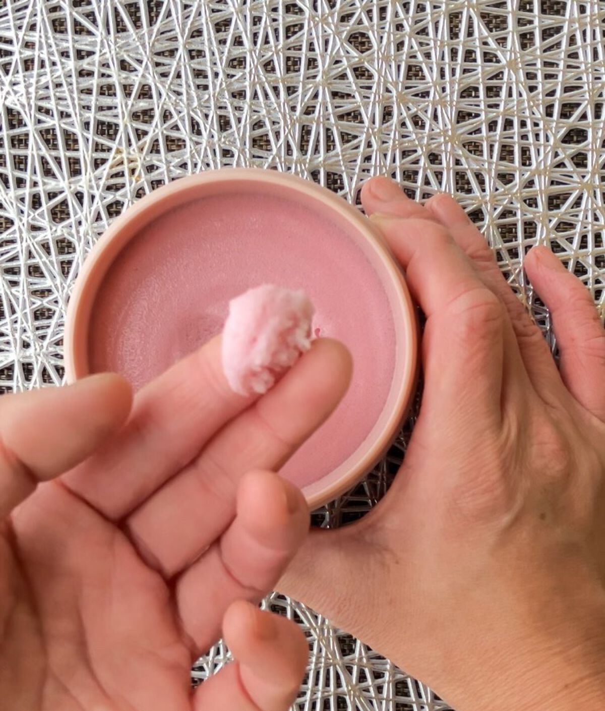 Q+Me スウィート ボム タラソ スクラブ/AGARISM/バスト・ヒップケアを使ったクチコミ(3枚目)