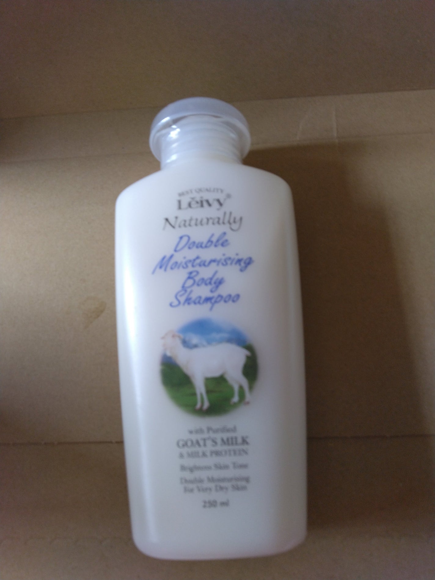 ボディシャンプー ゴートミルク/Leivy/ボディソープを使ったクチコミ(1枚目)