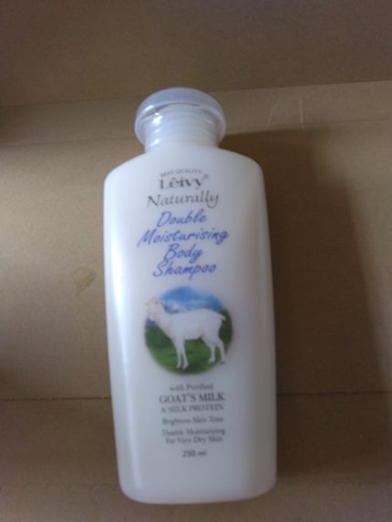 ボディシャンプー ゴートミルク/Leivy/ボディソープを使ったクチコミ(1枚目)