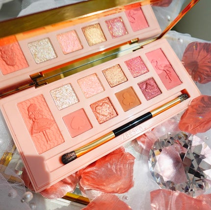 アリスドリームランドシリーズ 12色アイシャドウパレット(ZEESEA×大英博物館)/ZEESEA/アイシャドウパレットを使ったクチコミ(3枚目)